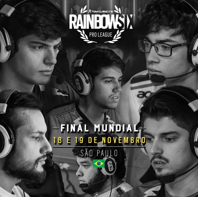 Com ingressos esgotados, Team Fontt e Black Dragons serão os representantes brasileiros no Mundial de Rainbow Six Siege