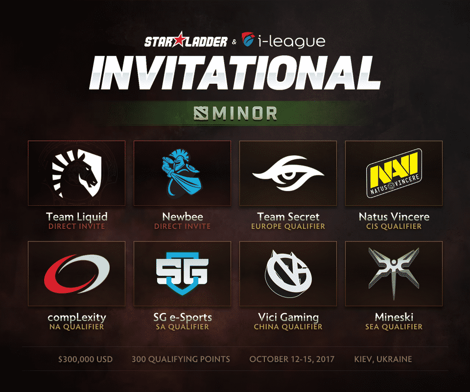 Grupos da Starladder I-League são revelados, SG faz o primeiro jogo do torneio e pode enfrentar vencedora do The International