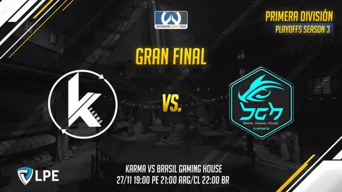 Hoje é a final da South American Overwatch Circuit SAOC #3 Primeira Divisão