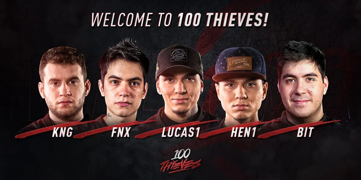 Equipe brasileira da 100Thieves não participará da Major de CS:GO, o motivo é angustiante