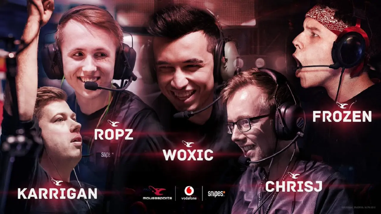 CS:GO: mousesports anuncia nova line-up com Karrigan e ChrisJ