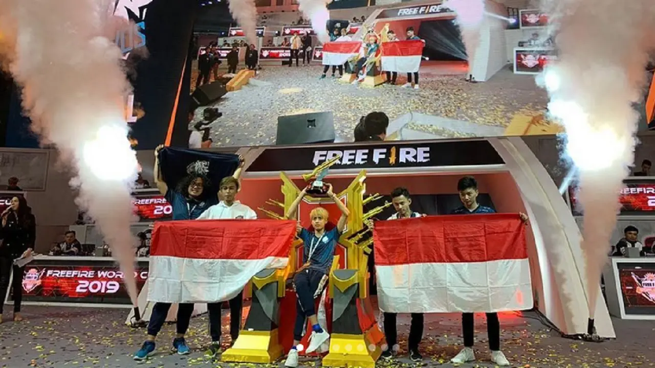 Free Fire: EVOS Capital é a grande campeã da World Cup 2019