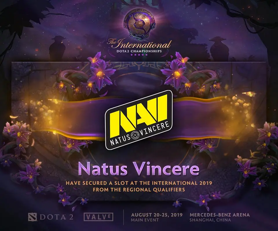 Depois de 3 anos, Natus Vincere se classifica para o TI 2019