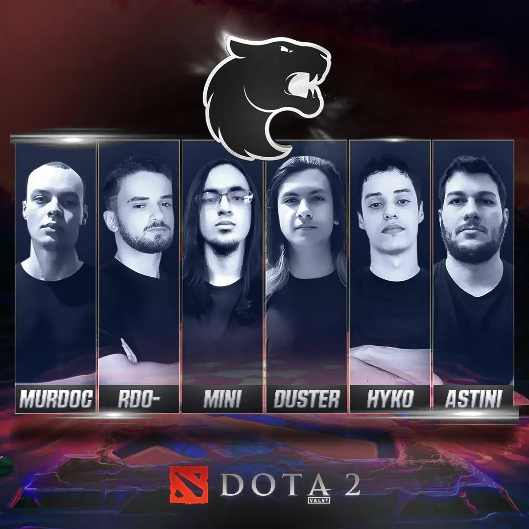 FURIA se classifica para o qualificatório fechado para o The International 9