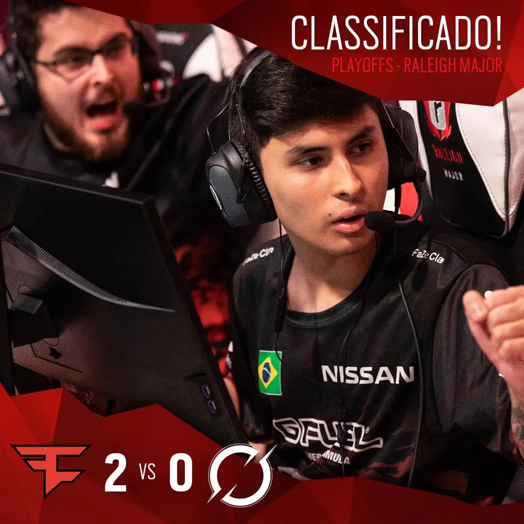 FaZe avança para os playoffs; MIBR é eliminada