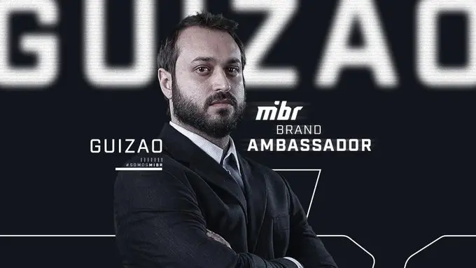 MIBR anuncia GuizaO como novo embaixador da equipe