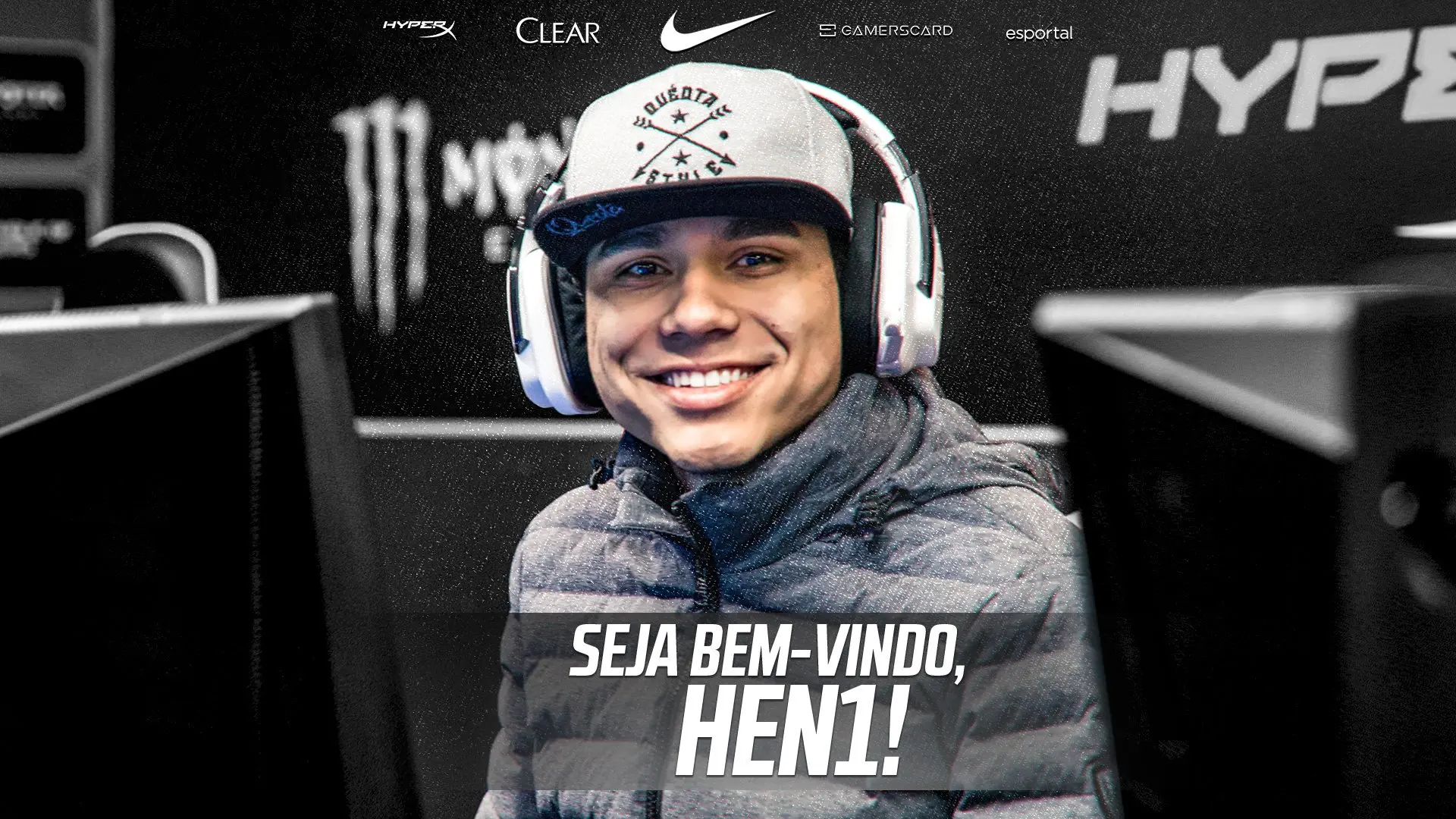 FURIA anuncia a contratação de HEN1; ableJ vai para o banco de reservas