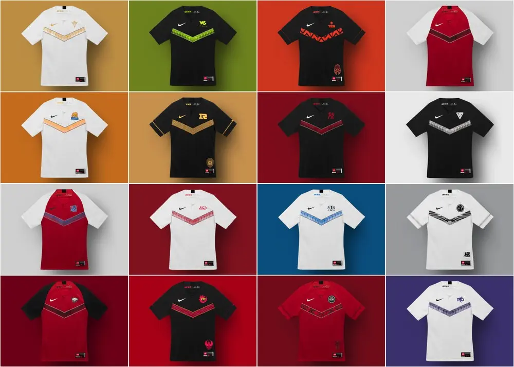 Nike e LPL divulgam os novos uniformes da temporada de 2020