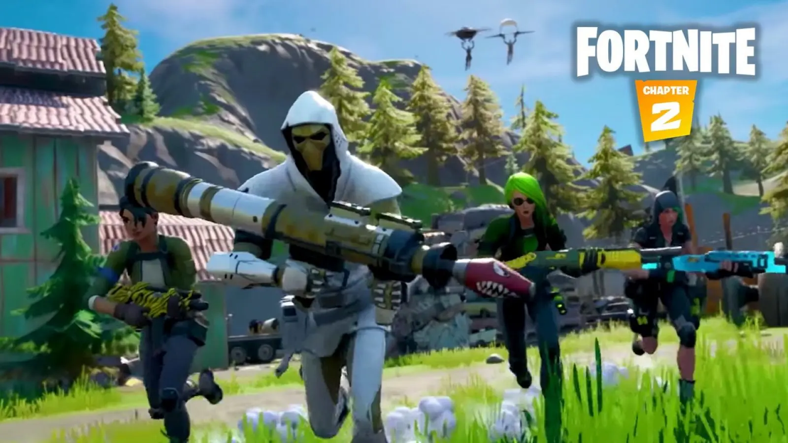Epic games divulga o trailer do Capitulo 2 de Fortnite