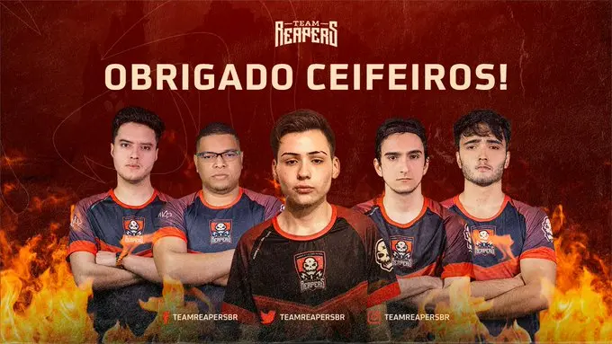 Team Reapers dispensa quatro jogadores de sua line-up