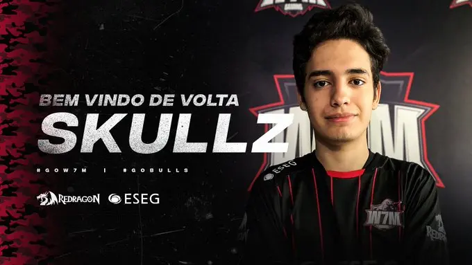 W7M anuncia a volta de skullz