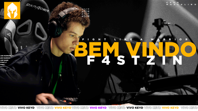 Vivo Keyd anuncia a contração de f4stzin