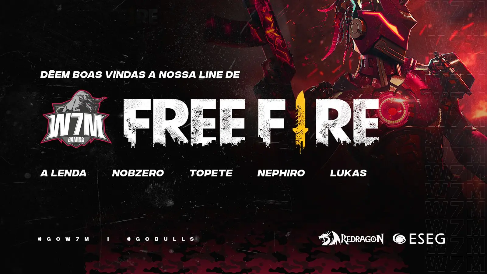 Free Fire: W7M anuncia entrada no competitivo