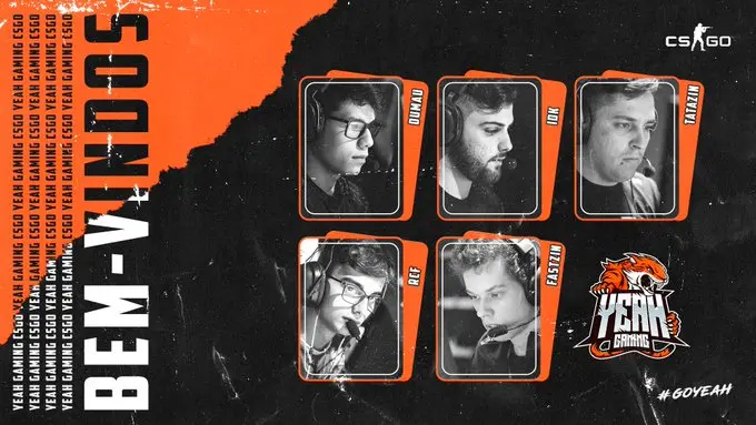 Yeah Gaming anuncia sua volta ao CS:GO