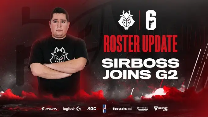 As vésperas do Six Invitational, G2 anuncia mudanças em sua line-up