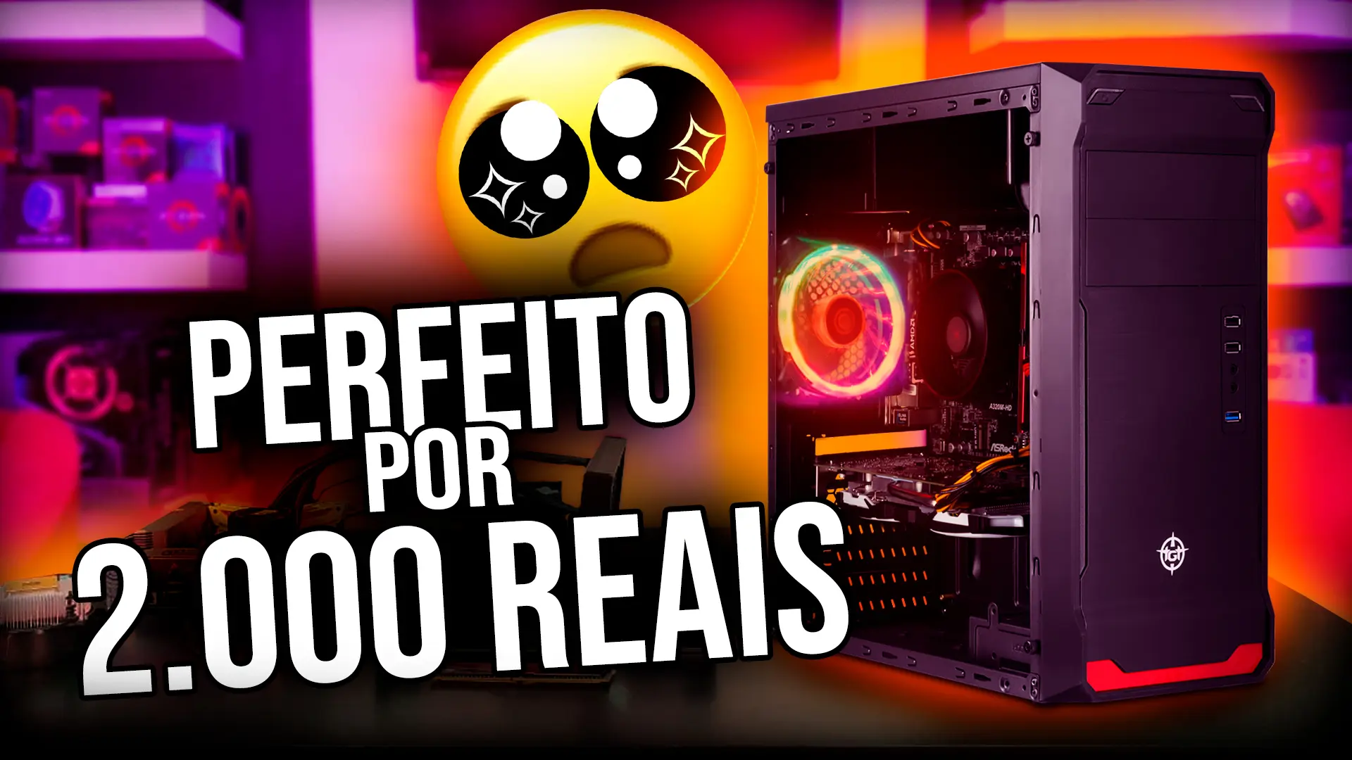 É possível montar um PC GAMER com 2.000 Reais?