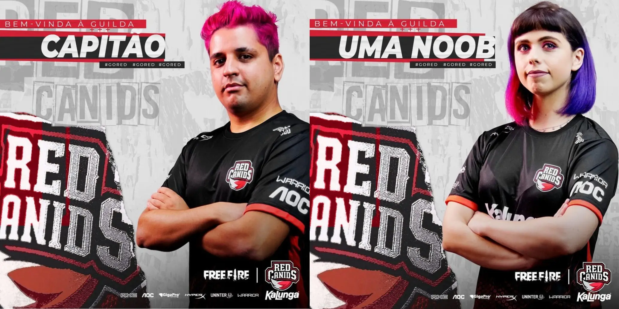 RED Canids Kalunga anuncia chegada de novos influencers