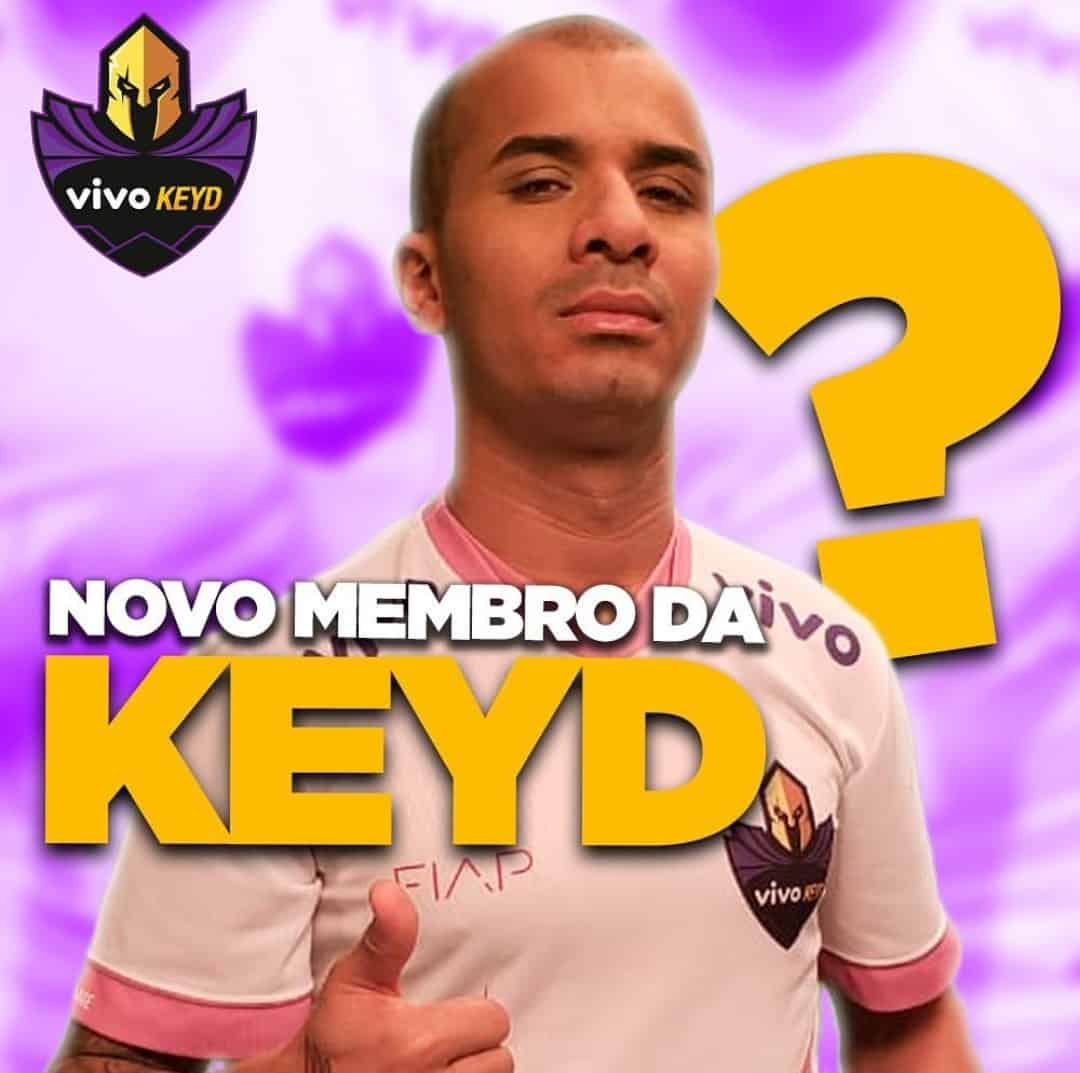 Vivo Keyd anunciou Hunter Godbr como novo influenciador