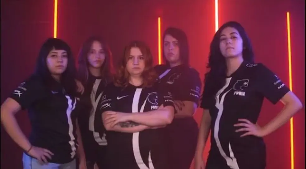 Jogadoras da FURIA na modalidade CS2