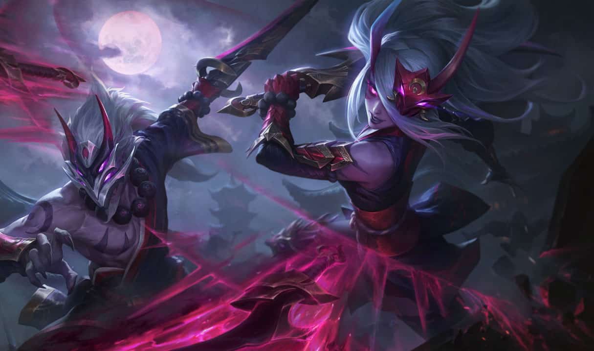 Katarina, Master Yi e Tryndamere são os próximos da linha Lua Sangrenta