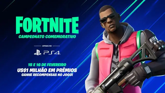 Fortnite: Epic Games anuncia torneio exclusivo para PS4 com premiação de US$: 1 milhão
