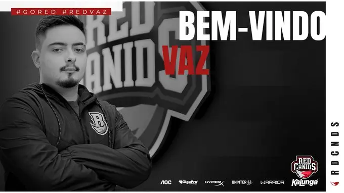 CS:GO: RED Canids anuncia vaz como novo treinador da equipe