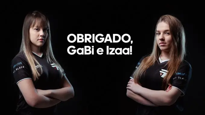 CS:GO: paiN Gaming anuncia as saídas de GaBi e Izaa