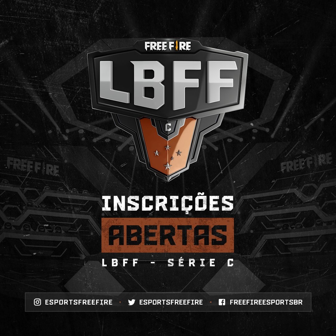 Garena anuncia abertura das inscrições para a série C da Liga Brasileira de Free Fire