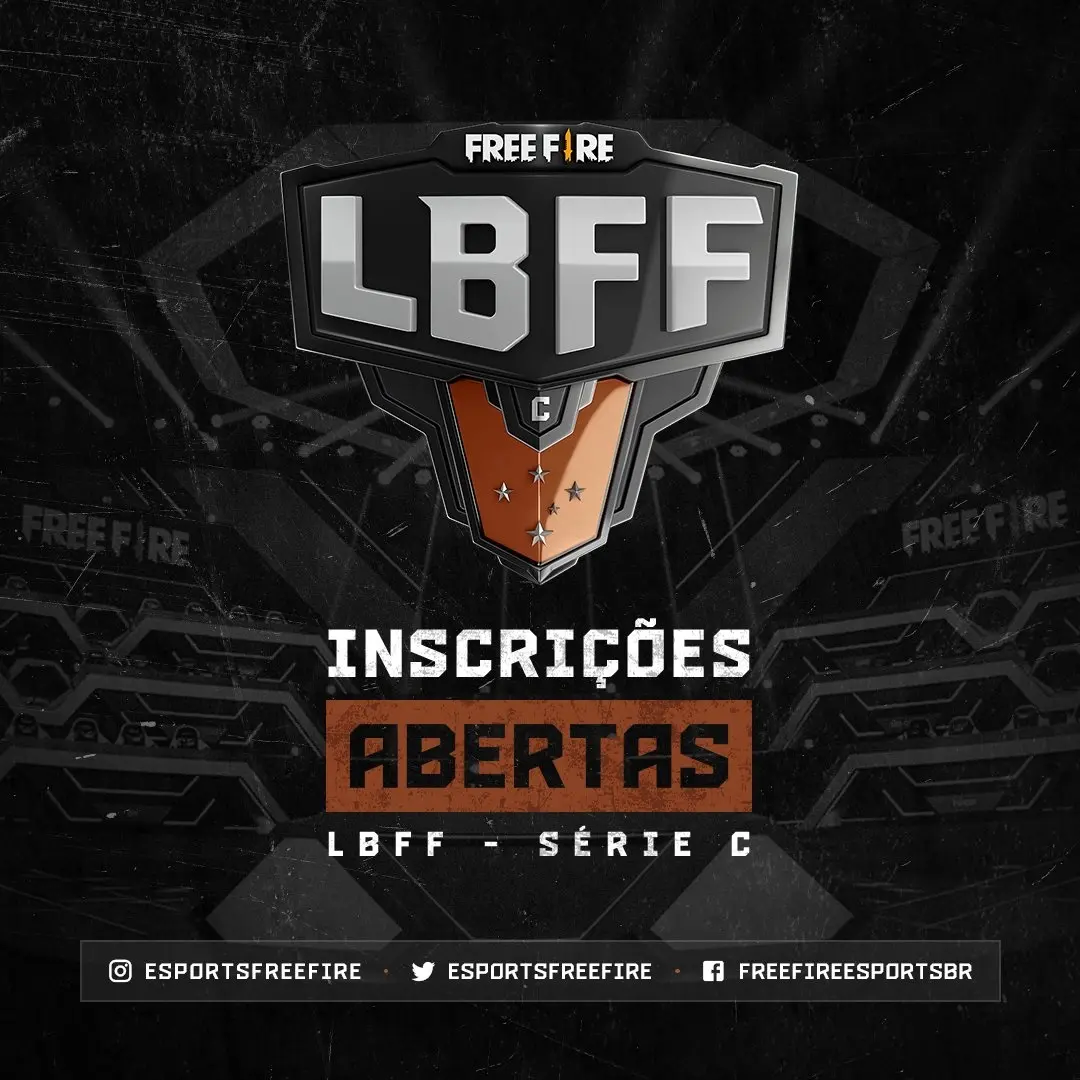 Garena anuncia abertura das inscrições para a série C da Liga Brasileira de Free Fire