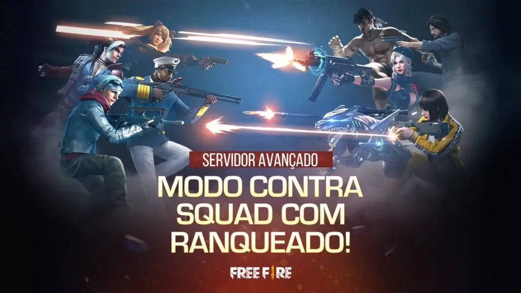 Modo Contra Squad Ranqueado no Free Fire