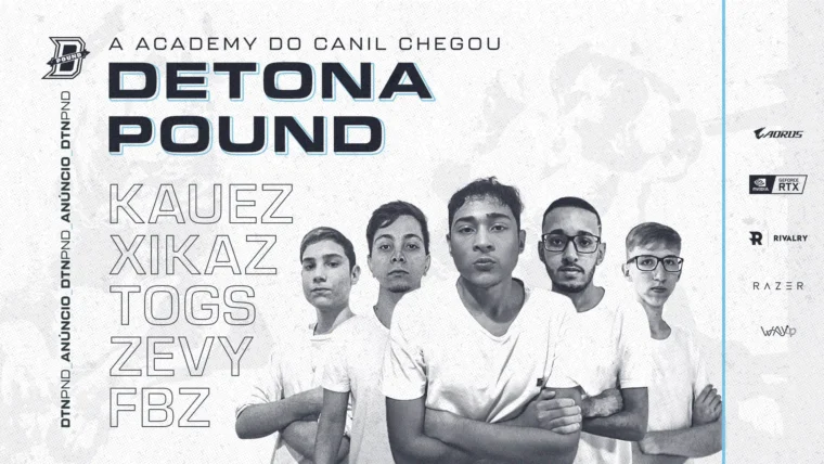CS:GO: DETONA apresenta nova equipe de base