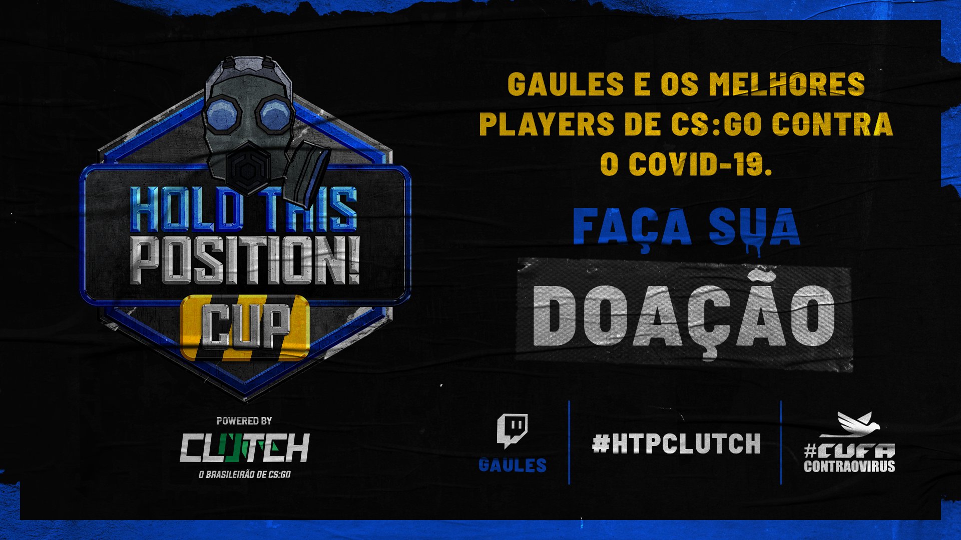 CS:GO: CLUTCH organiza torneio beneficente junto de Gaules e estrelas do cenário nacional