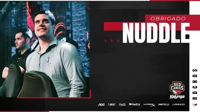 LoL: Nuddle anuncia sua saída da RED Canids