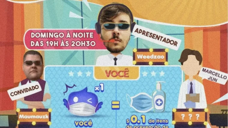 Weedzão receberá médico em sua live