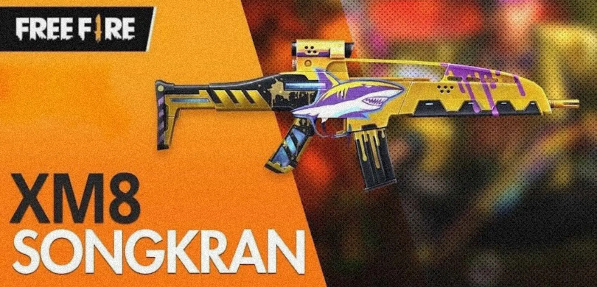 Free Fire: Nova Skin da XM8