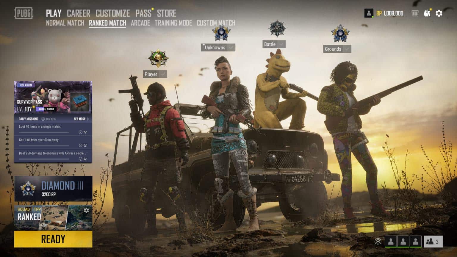 PUBG: Modo ranqueado está disponível na atualização 7.2