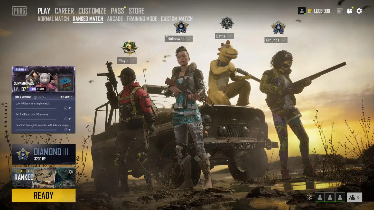 PUBG: Modo ranqueado está disponível na atualização 7.2