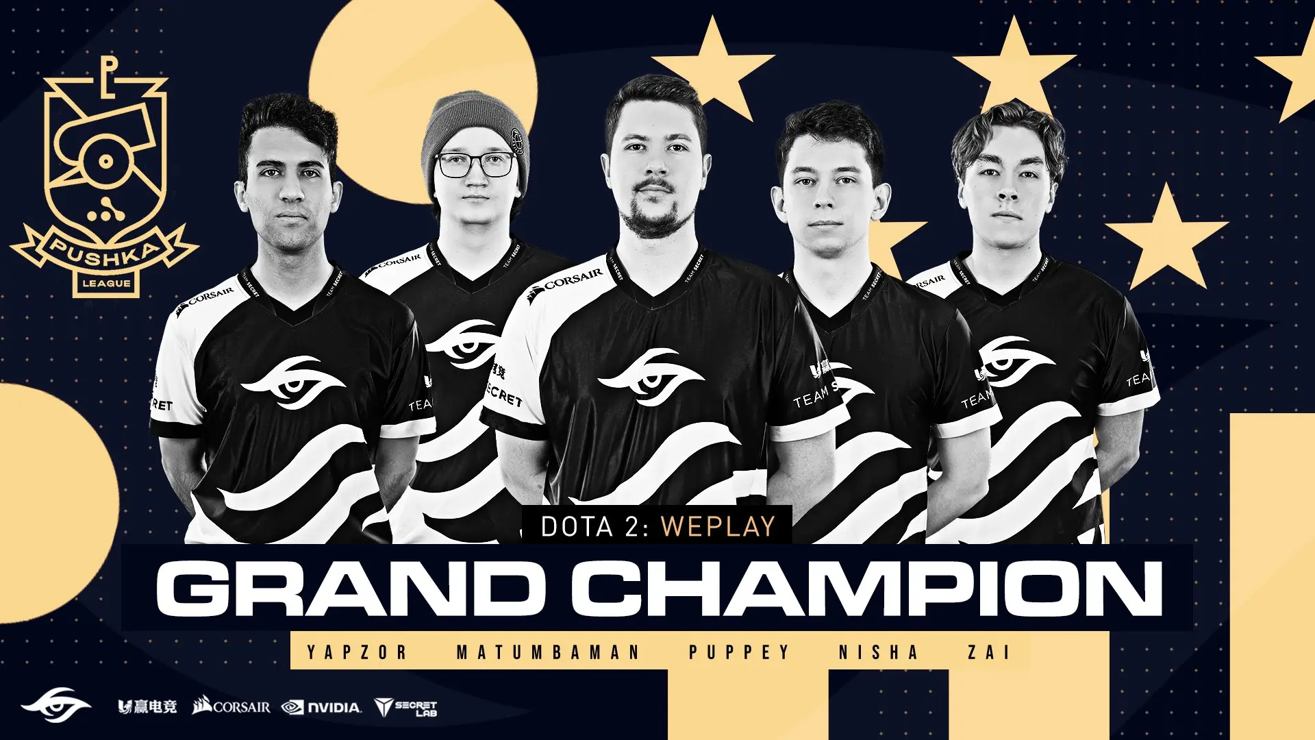 Dota 2: Team Secret é campeã da Pushka League 1 Team Secret - Pushka League