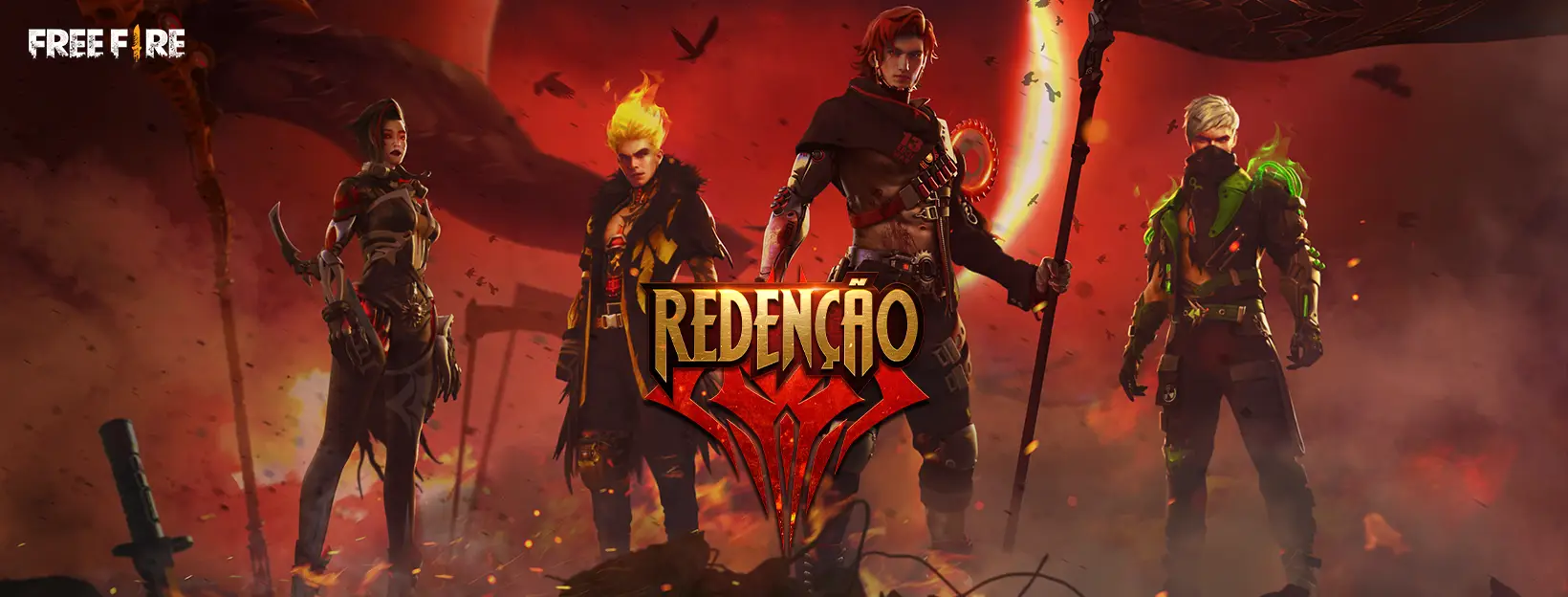 Free Fire: A Revolta, novo evento do Free Fire, traz live com jogadores de futebol
