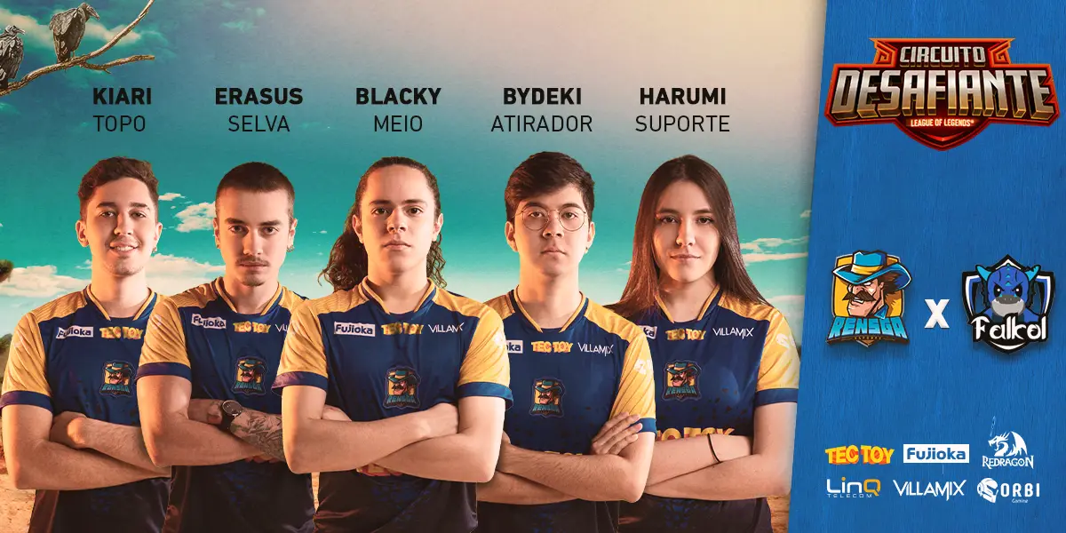 Circuito Desafiante: Rensga vence Falkol na estreia da suporte Harumi; definidos os playoffs 1 Circuito Desafiante: Rensga vence Falkol na estreia da suporte Harumi; definidos os playoffs
