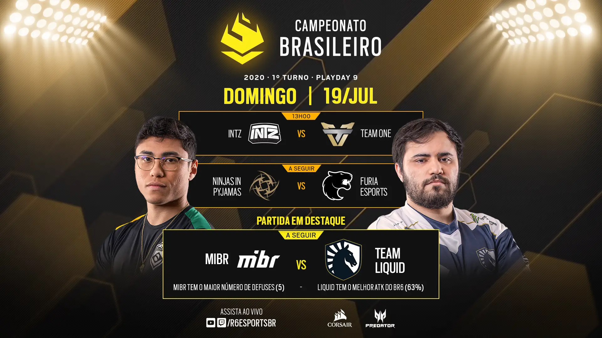 BR6: Team Liquid fecha terceira semana na liderança; Team oNe se recupera contra INTZ