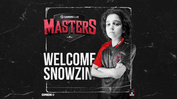 CS:GO: BOOM oficializa a contratação de Snowzin, de 13 anos