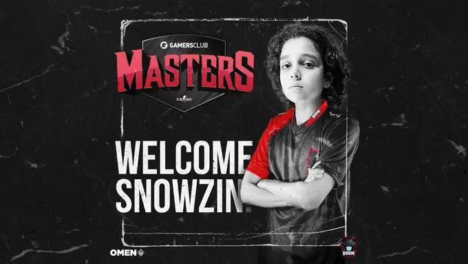 CS:GO: BOOM oficializa a contratação de Snowzin, de 13 anos 1 CS:GO: BOOM oficializa a contratação de Snowzin, de 13 anos