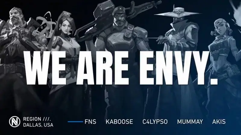 Valorant: Envy anuncia entrada no competitivo do jogo 1 Envy
