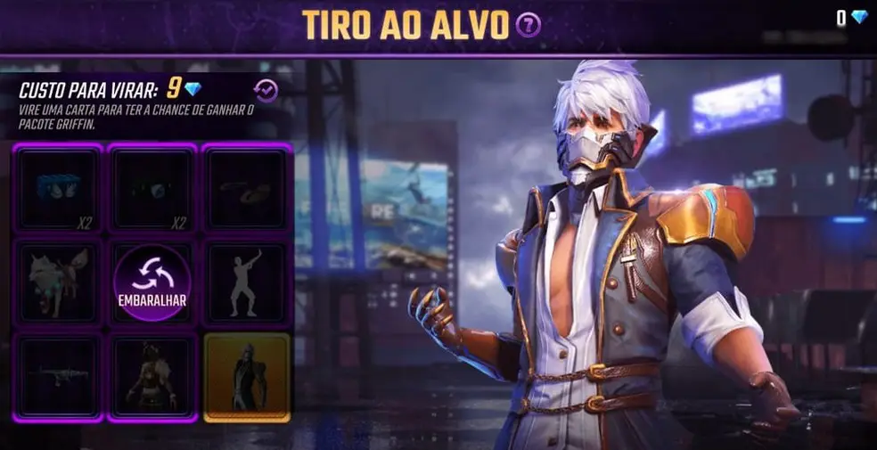 Free Fire: Evento Tiro ao Alvo volta ao game e trás as skins Griffin e Alce Nevado