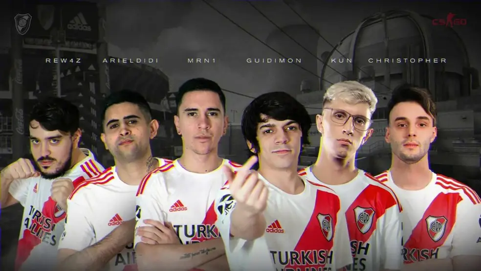 CS:GO: River Plate anuncia sua entrada e escalação de Counter Strike