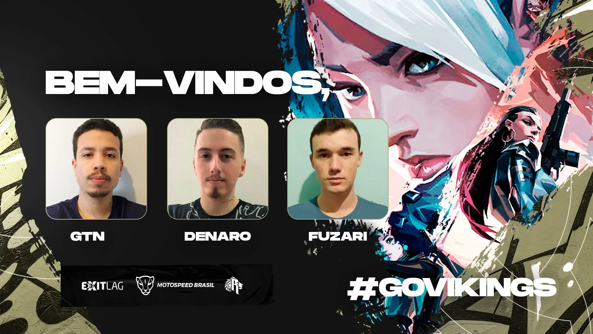 Valorant: Vikings anuncia 3 novos jogadores 1 Vikings Valorant