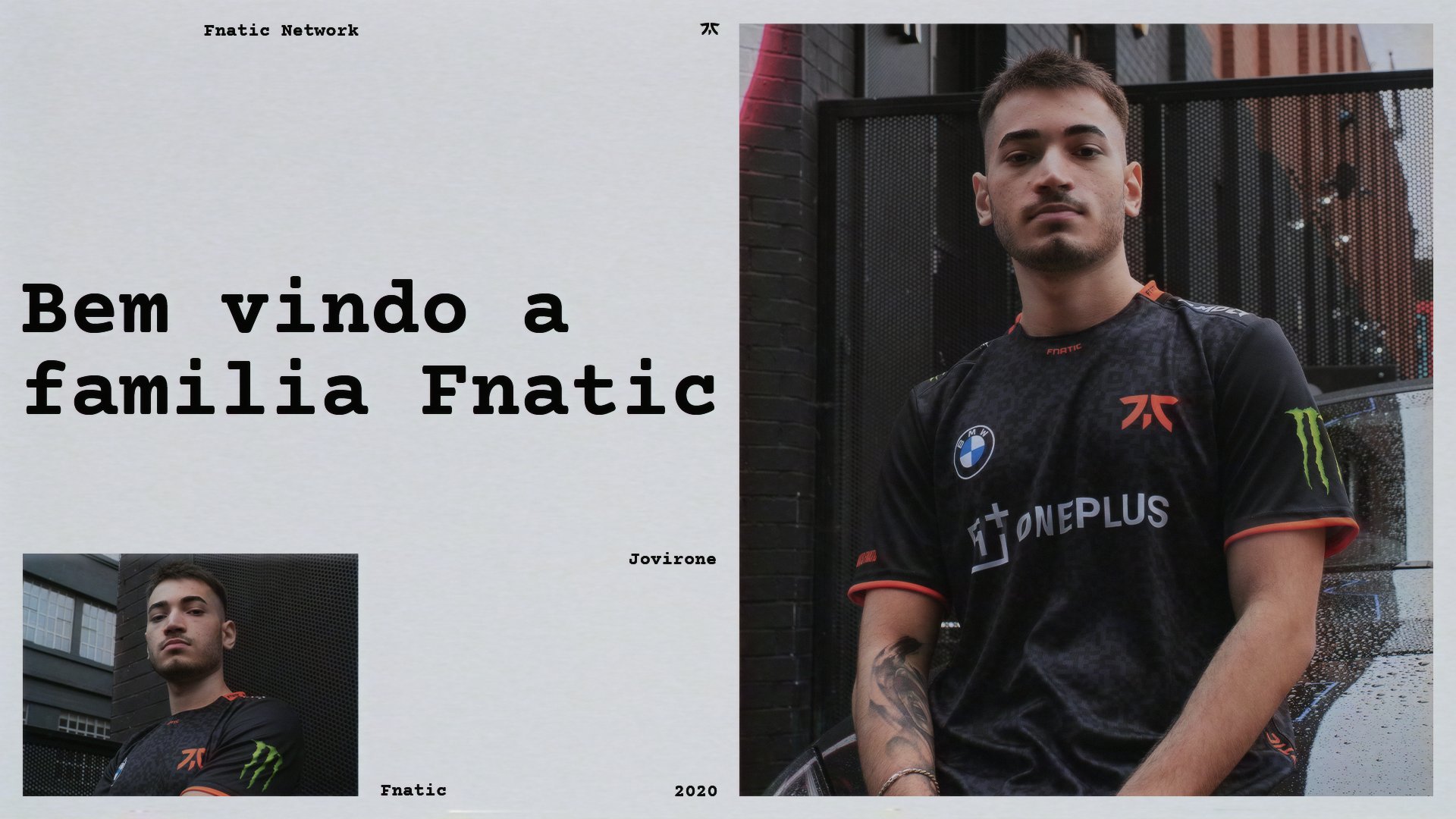 LoL: Jovirone é anunciado como novo streamer da Fnatic
