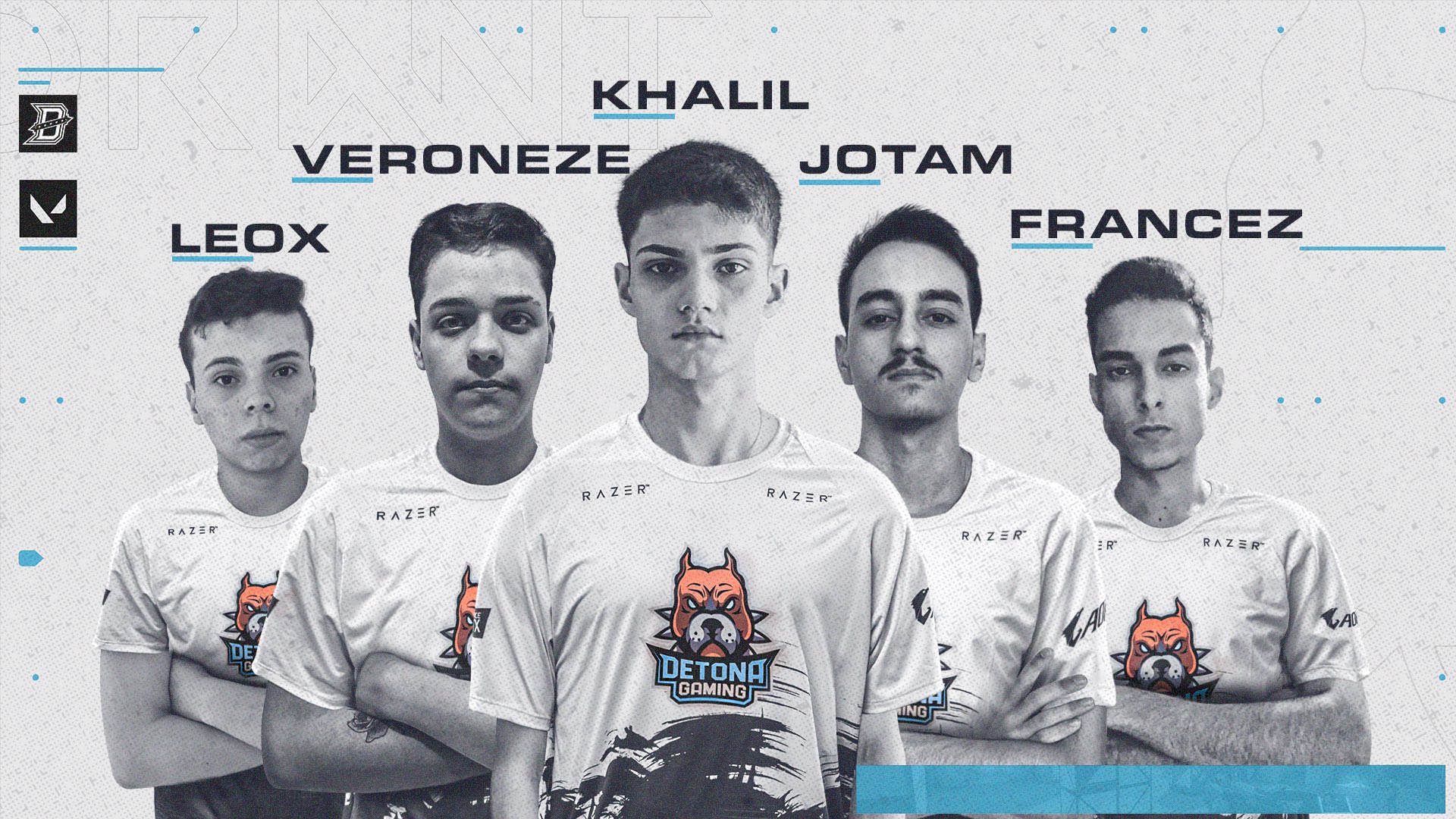 Valorant: DETONA anuncia line-up e entra no competitivo 1 DETONA