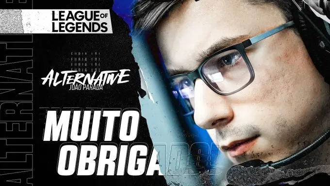 LoL: FURIA se despede de Alternative; Santos anuncia o desligamento de Mewkyo
